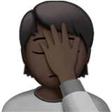 persona esasperata: carnagione scura