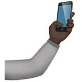 selfie: carnagione scura