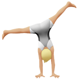 persona che fa la ruota: carnagione abbastanza chiara