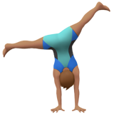 uomo che fa la ruota: carnagione olivastra