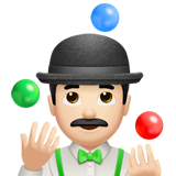 giocoliere uomo: carnagione chiara