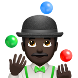 giocoliere uomo: carnagione scura