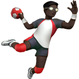 pallamanista uomo: carnagione scura