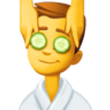 Uomo che riceve un massaggio - Facebook