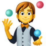 Persona che fa giocoleria - Facebook