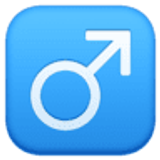 Simbolo genere maschile - Facebook