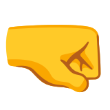 Pugno a destra - Noto Color Emoji