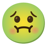 Faccina nauseata - Noto Color Emoji