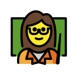 Professoressa - OpenMoji
