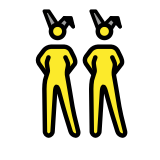 Donne con orecchie da coniglio - OpenMoji