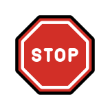 Segnale di stop - OpenMoji