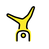 Persona che fa la ruota - OpenMoji
