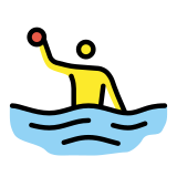 Persona che gioca a pallanuoto - OpenMoji
