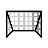 Porta da calcio - OpenMoji