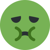 Faccina nauseata - Twitter / X