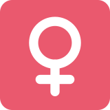 Simbolo genere femminile - Twitter / X