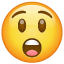 Emoji stupito U+1F632 Emoji stupito U+1F632