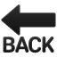 Back con una freccia U+1F519 Back con una freccia U+1F519