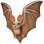 Emoji pipistrello U+1F987 Emoji pipistrello U+1F987