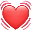 Cuore pulsante Emoticon U+1F493 Cuore pulsante Emoticon U+1F493