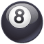 Emoji palla 8 da biliardo U+1F3B1 Emoji palla 8 da biliardo U+1F3B1