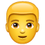 Uomo biondo Emoji U+1F471 U+2642 Uomo biondo Emoji U+1F471 U+2642