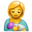 Madre con bebe U+1F931 Madre con bebe U+1F931