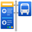Fermata dell'autobus Emoji U+1F68F Fermata dell'autobus Emoji U+1F68F