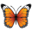 Farfalla Emoji U+1F98B Farfalla Emoji U+1F98B