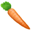 Emoji carota U+1F955 Emoji carota U+1F955