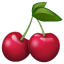 Emoji ciliegia U+1F352 Emoji ciliegia U+1F352