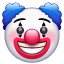 Emoji clown U+1F921