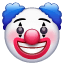 Emoji clown U+1F921 Emoji clown U+1F921