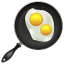 Emoji uovo fritto sfrigola U+1F373 Emoji uovo fritto sfrigola U+1F373