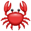 Granchio Emoji U+1F980 Granchio Emoji U+1F980