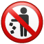 Emoji spazzatura U+1F6AF Emoji spazzatura U+1F6AF