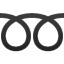 Doppio fiocco U+27BF Doppio fiocco U+27BF