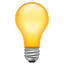 Lampadina U+1F4A1 Lampadina U+1F4A1