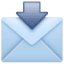 Lettera con la freccia U+1F4E9 Lettera con la freccia U+1F4E9