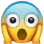 Emoji terrorizzato U+1F631