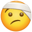 Emoji con benda U+1F915 Emoji con benda U+1F915