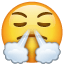 Emoji trionfante U+1F624 Emoji trionfante U+1F624