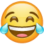 Emoji con lacrime di goia U+1F602