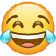 Emoji con lacrime di goia U+1F602 Emoji con lacrime di goia U+1F602