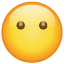 Emoji senza bocca U+1F636 Emoji senza bocca U+1F636