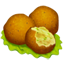 Falafel smiley U+1F9C6 Falafel smiley U+1F9C6