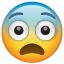 Emoji spaventato U+1F628 Emoji spaventato U+1F628
