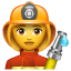 Pompiere donna Emoji U+1F469 U+1F692 Pompiere donna Emoji U+1F469 U+1F692