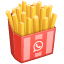 Patatine fritte Smiley U+1F35F Patatine fritte Smiley U+1F35F