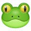 Emoticon rana U+1F438 Emoticon rana U+1F438